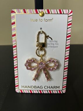 True To Form | Pink Ribbon 🎀 Bag Charm